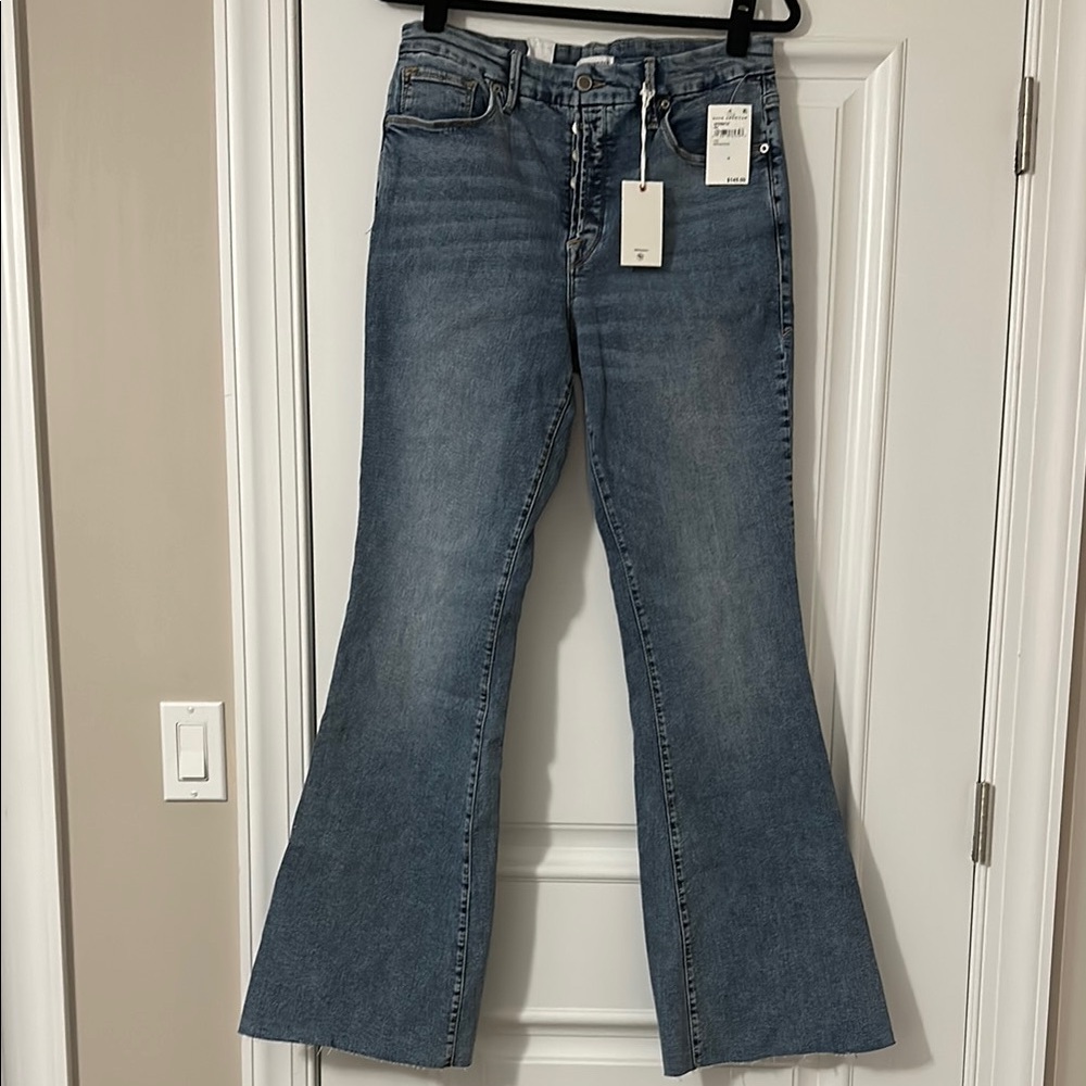 Women's Blue Flared Jeans